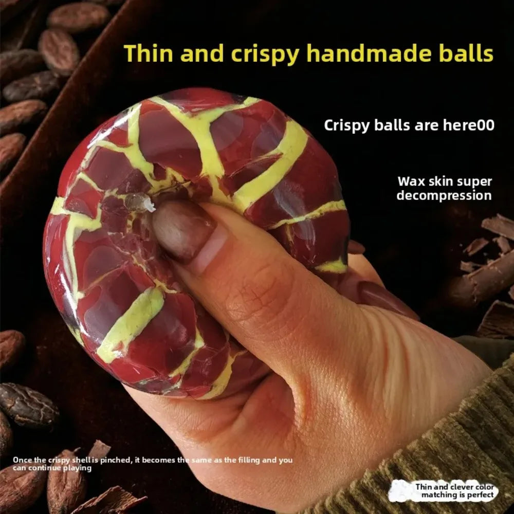 Squishy Stress Balls slow rebound wax skin squeeze toy for Kids