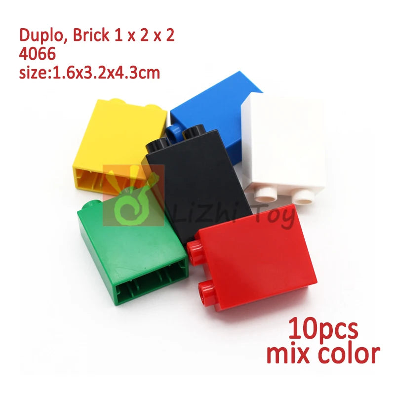 MOC Big Size Building Blocks Bricks Slope Windows Door Car