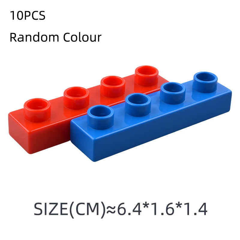 Big Building Blocks Basic Accessories Special-shaped Parts Assembly Compatible Large Bricks
