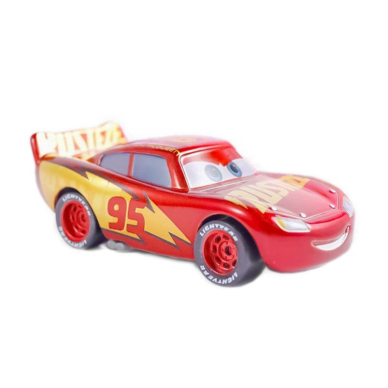 Pixar Cars Electroplated Pink 95 Lightning McQueen