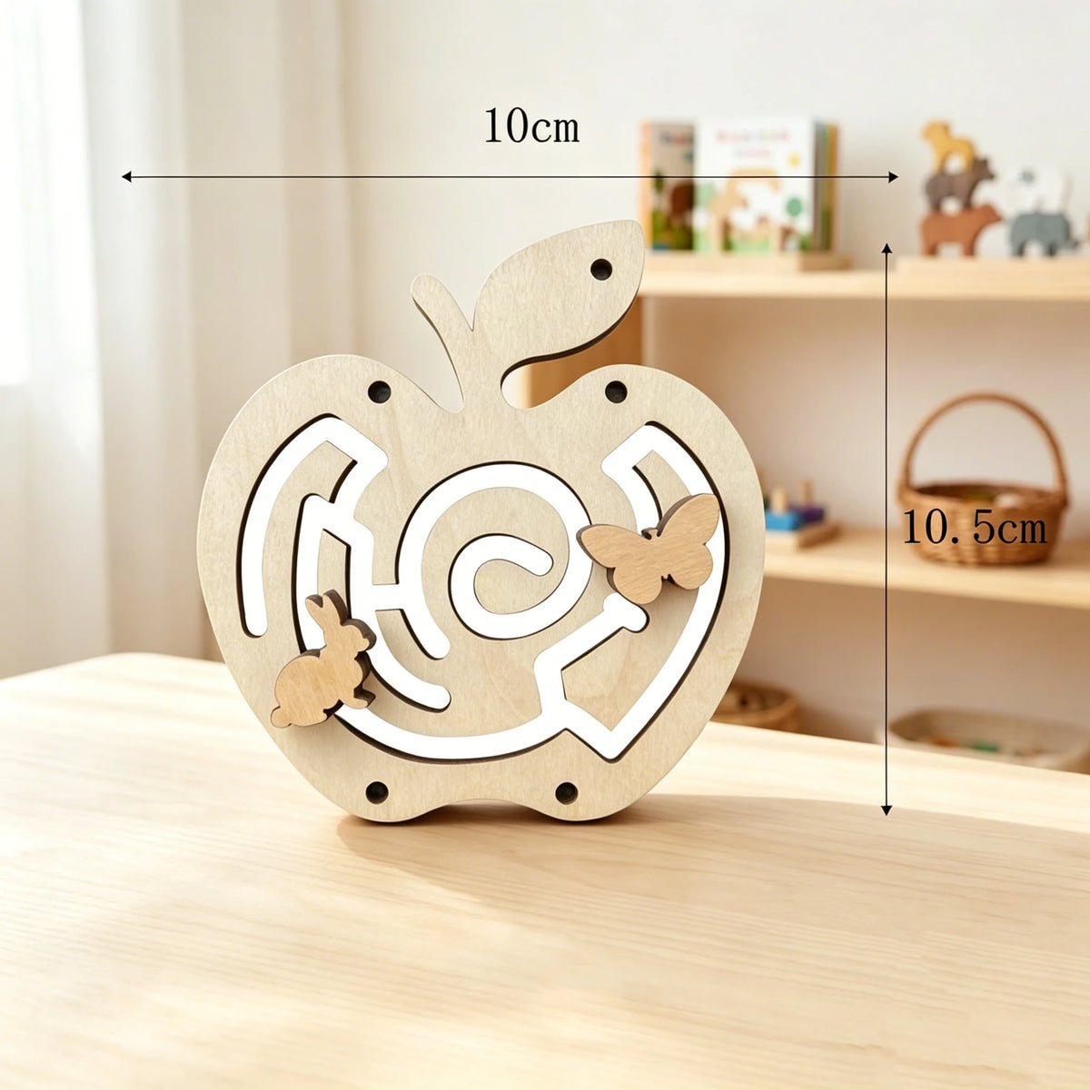 DIY Montessori Busy Board Accessories, Wooden Sensory Educational Toy