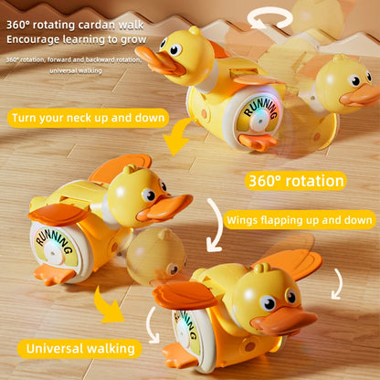 Kids Electronic Pet Toys Dancing Octopus&Duck Musical Penguin Baby Crawling Toys