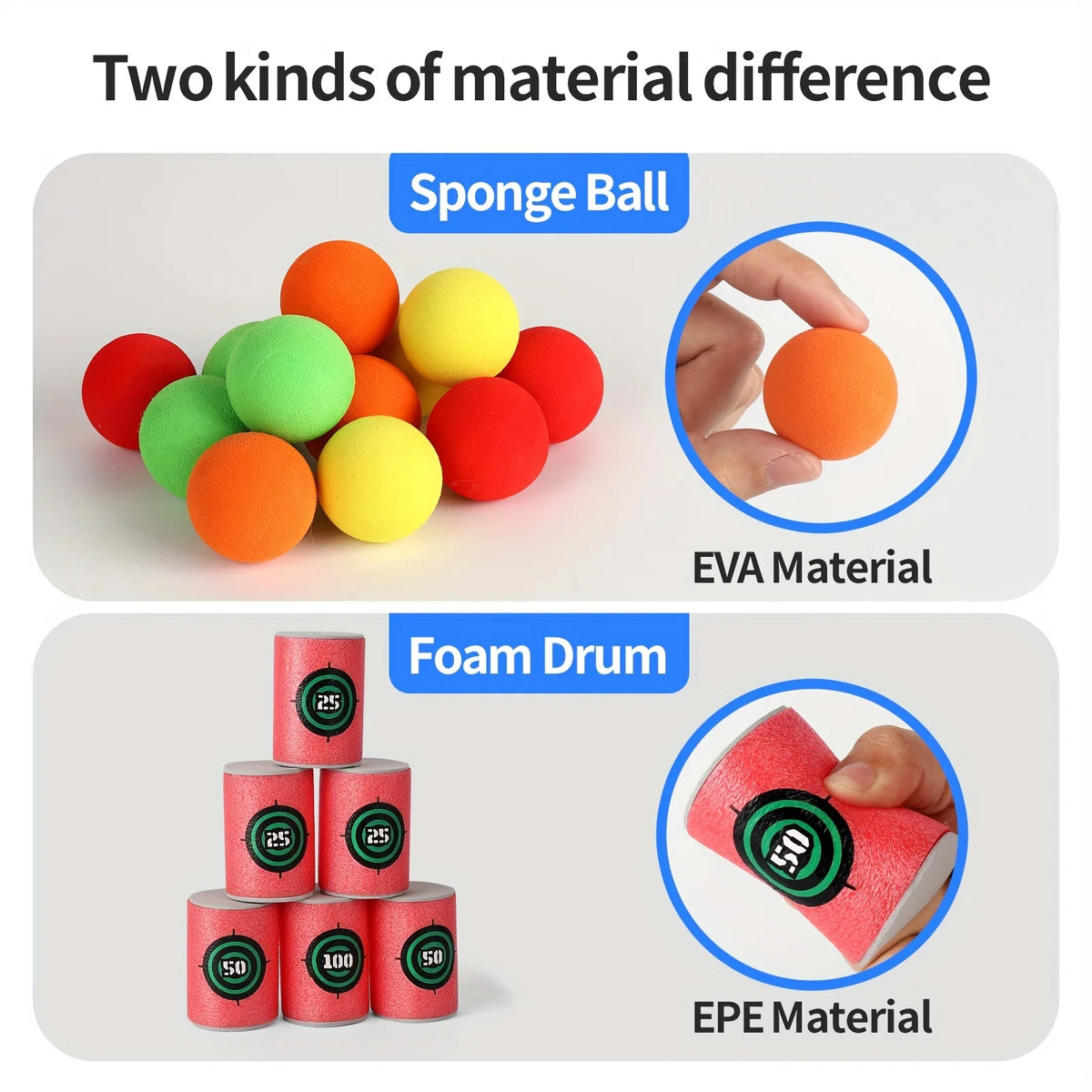 Soft Bullet Target Practice Toy for Children,