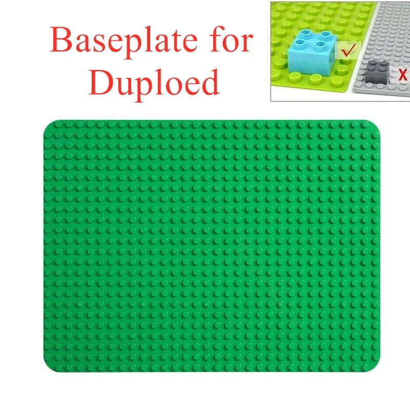 24*32 Dots Big Bricks Base Plate, Big Size Baseplate Building Blocks