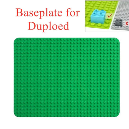 24*32 Dots Big Bricks Base Plate, Big Size Baseplate Building Blocks