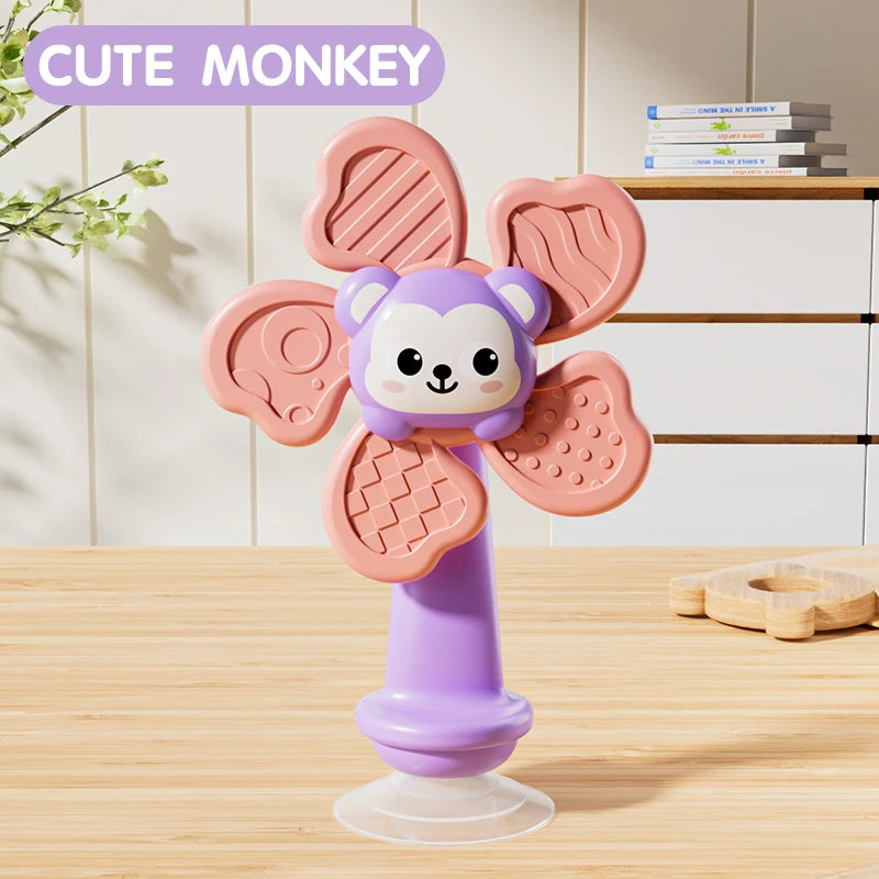 Children High Chair Toys Suction Cup Spinner Dining Table