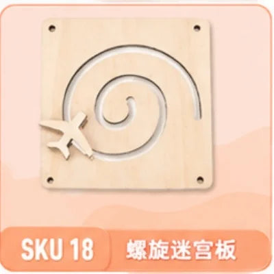 Premium Montessori Busy Board Accessories  Sensory Fine Motor Skills