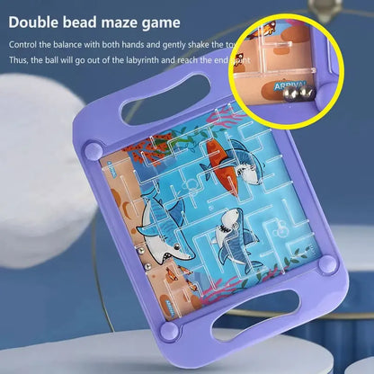 3D Maze Ball for Kids - Hand-eye Balance Gravity Memory Sequential Puzzle