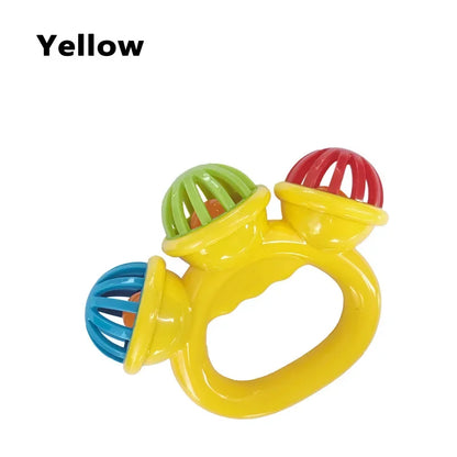 1/4PCS Newborn Hand Rattle Ball Baby Toys