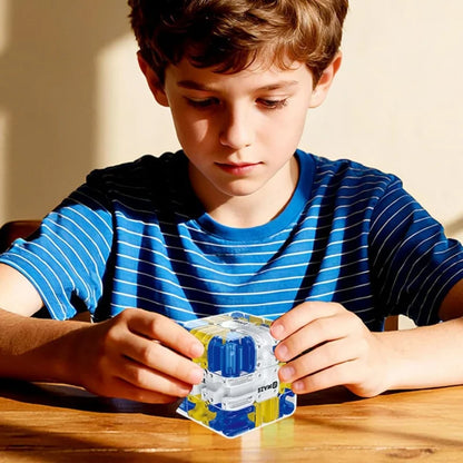 Novelty Fun 3D Maze Ball Interactive Puzzle Roller Cube STEM Learning Toy