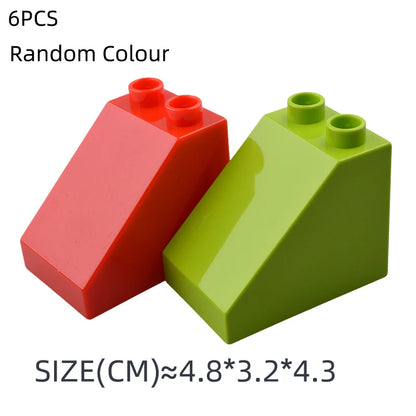 Big Building Blocks Basic Accessories Special-shaped Parts Assembly Compatible Large Bricks
