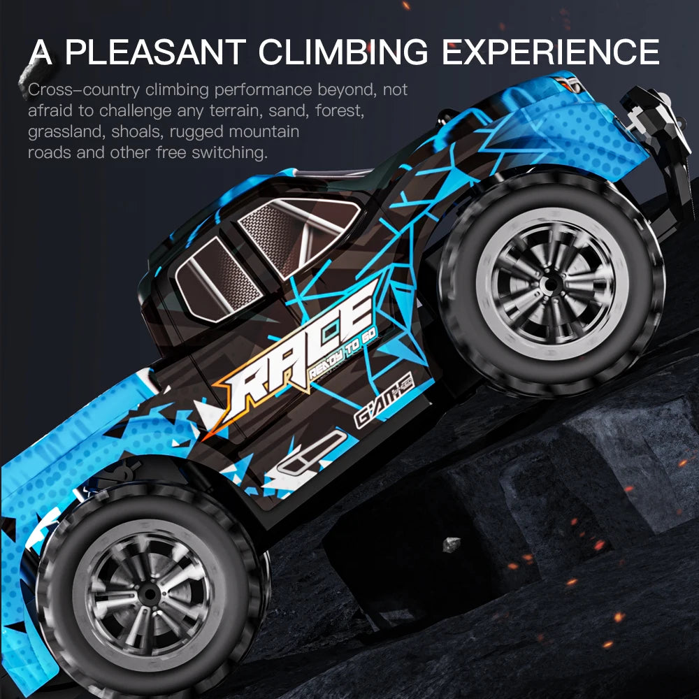 ZWN 1:16/1:20 2.4G Model RC Car With LED Light 2WD Off-road Remote Control