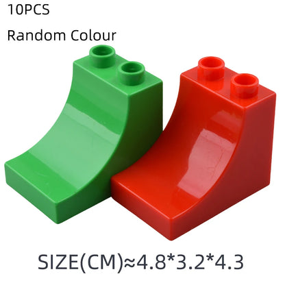 Big Building Blocks Basic Accessories Special-shaped Parts Assembly Compatible Large Bricks
