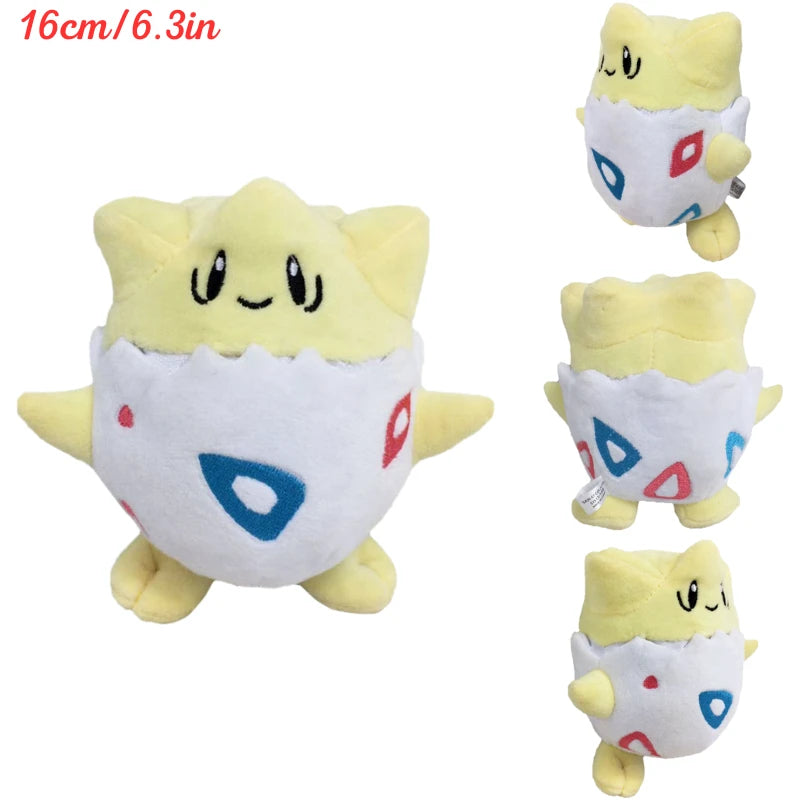 Pokemon Chikorita Togepi Marill Wooper Politoed Furret Plush Toys