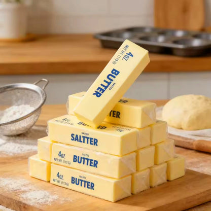 14/24CM Butter Stick Fidget Toys Squishy Elastic Cheese Stick