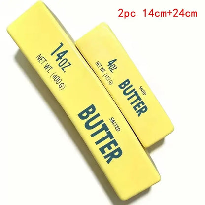 14/24CM Butter Stick Fidget Toys Squishy Elastic Cheese Stick