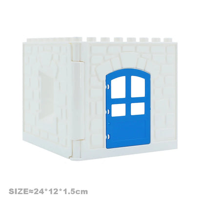 Big Particles Building Blocks House Parts Accessory Window Wall Roof