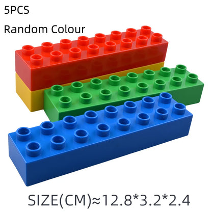 Big Building Blocks Basic Accessories Special-shaped Parts Assembly Compatible Large Bricks