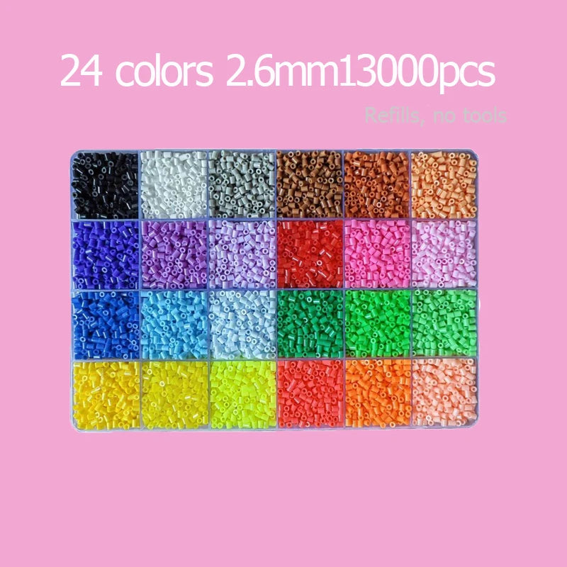 Hama Beads Box Embalagem Thermal Mosaic Ferro Educação Beadss