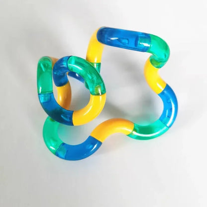 Temperature Change Rrainbow Deformable Rope Pressure Stress Relief Toys