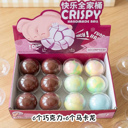 Squishy Stress Balls slow rebound wax skin squeeze toy for Kids