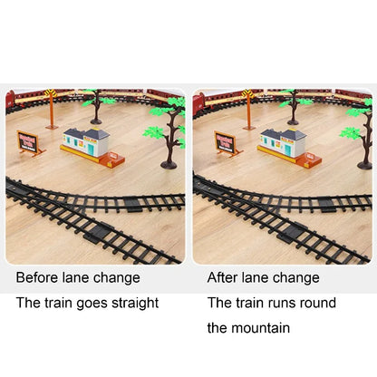 Classic Railway Freight Train Playset