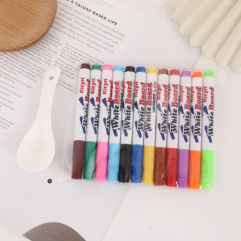 Whiteboard Markers Pen Suspension Kids Educational Painting Pen Toys