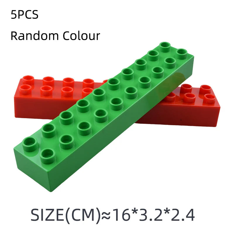 Big Building Blocks Basic Accessories Special-shaped Parts Assembly Compatible Large Bricks