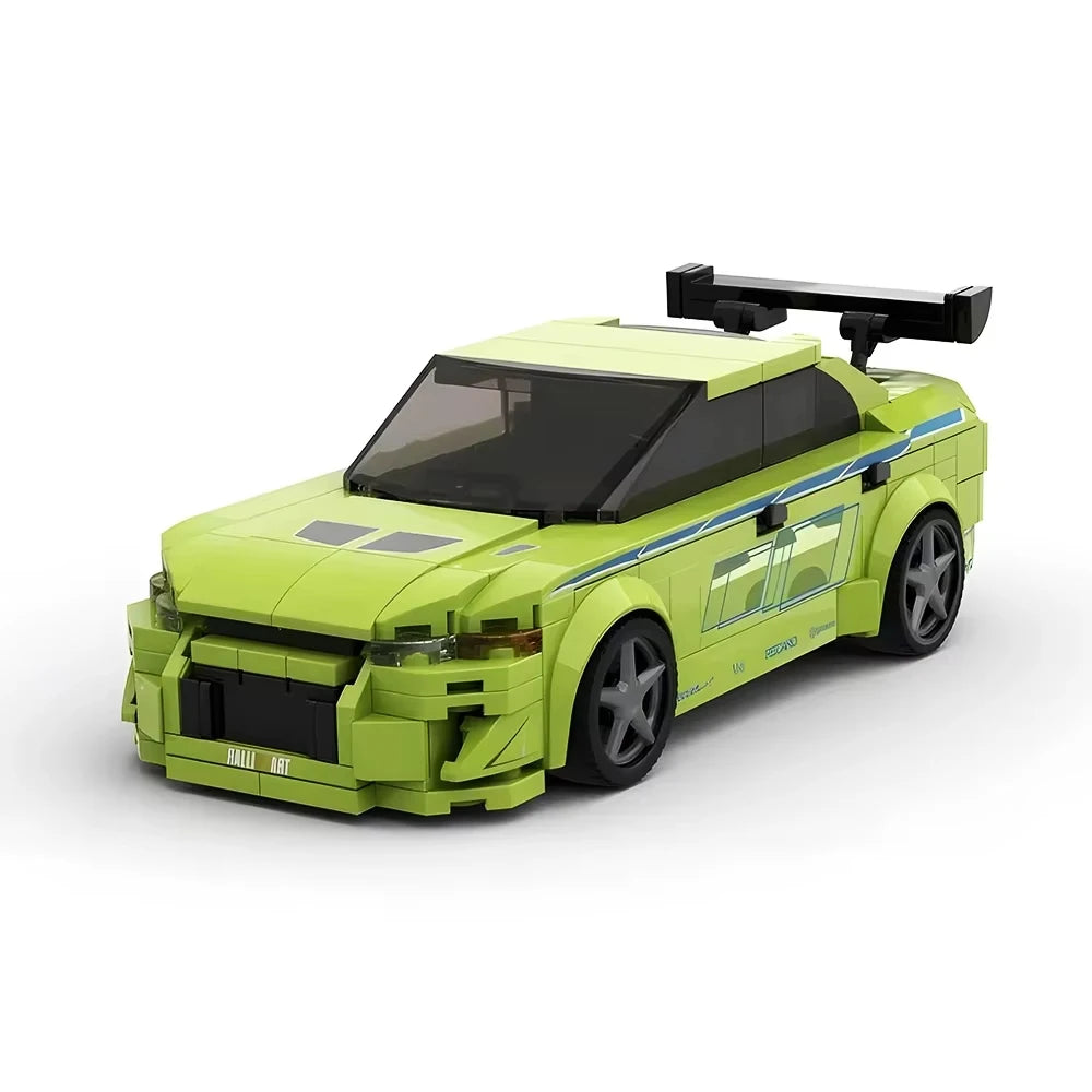 MOC Speed Series Racing Movie Model Fast and Furious