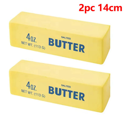 14/24CM Butter Stick Fidget Toys Squishy Elastic Cheese Stick