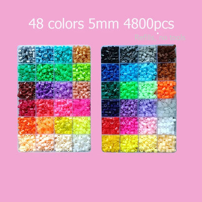 Hama Beads Box Embalagem Thermal Mosaic Ferro Educação Beadss