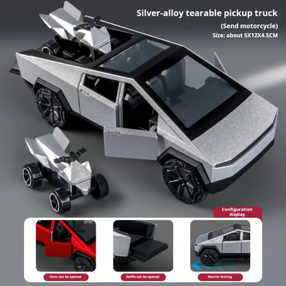 1:36 Cybertruck Toys Off Road Vehicle Die Cast Model Car