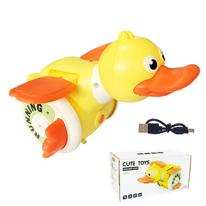 Kids Electronic Pet Toys Dancing Octopus&Duck Musical Penguin Baby Crawling Toys