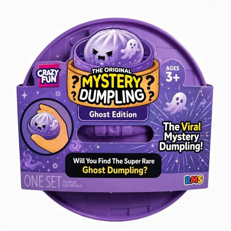 Glitter Halloween Ghost Dumplings Squishy Soft
