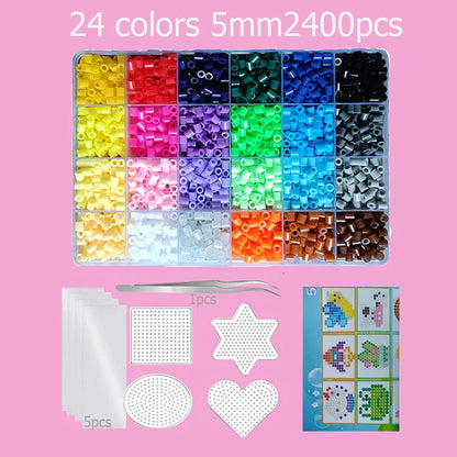 Hama Beads Box Embalagem Thermal Mosaic Ferro Educação Beadss
