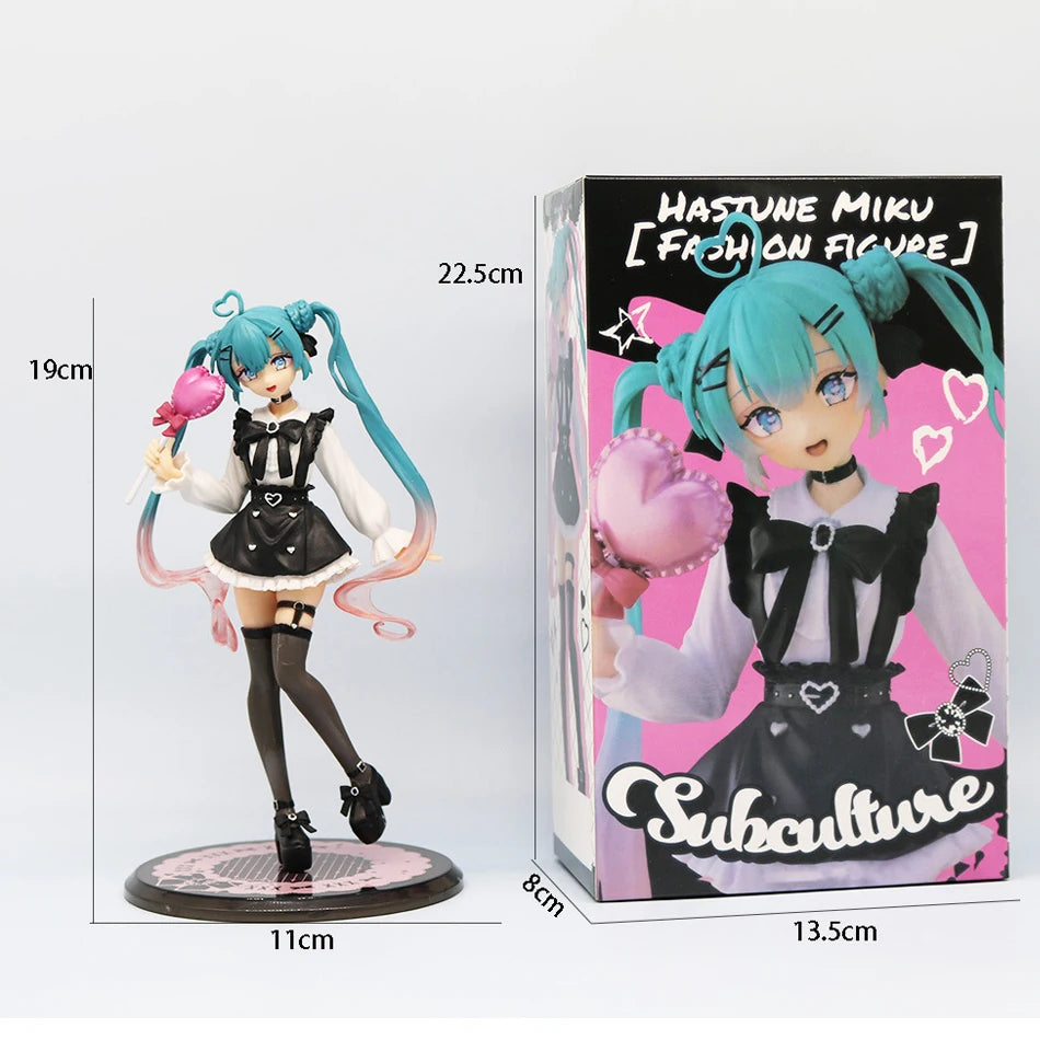 19CM Anime Hatsune Miku figure Demon Series Virtual Singer