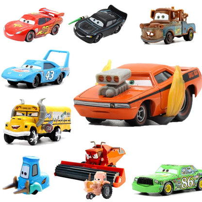 HOT Pixar Cars 3 Toys Lightning McQueen Mater Fillmore 4-9CM 1