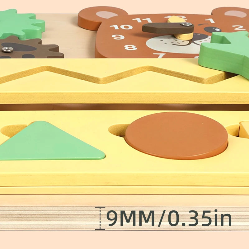 Kid Activity Busy Board Material DIY Accessories Montessori