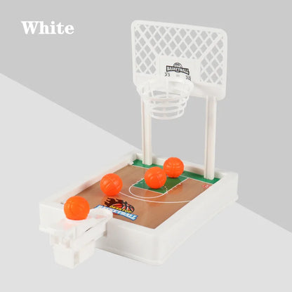 Mini Desktop Board Game Basketball Hoop Finger Shooting Machine