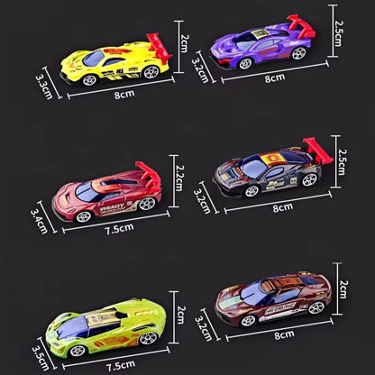 1:64 Color Change Alloy Car Toys for Kids Temperature Sensing Inertial Pull Back