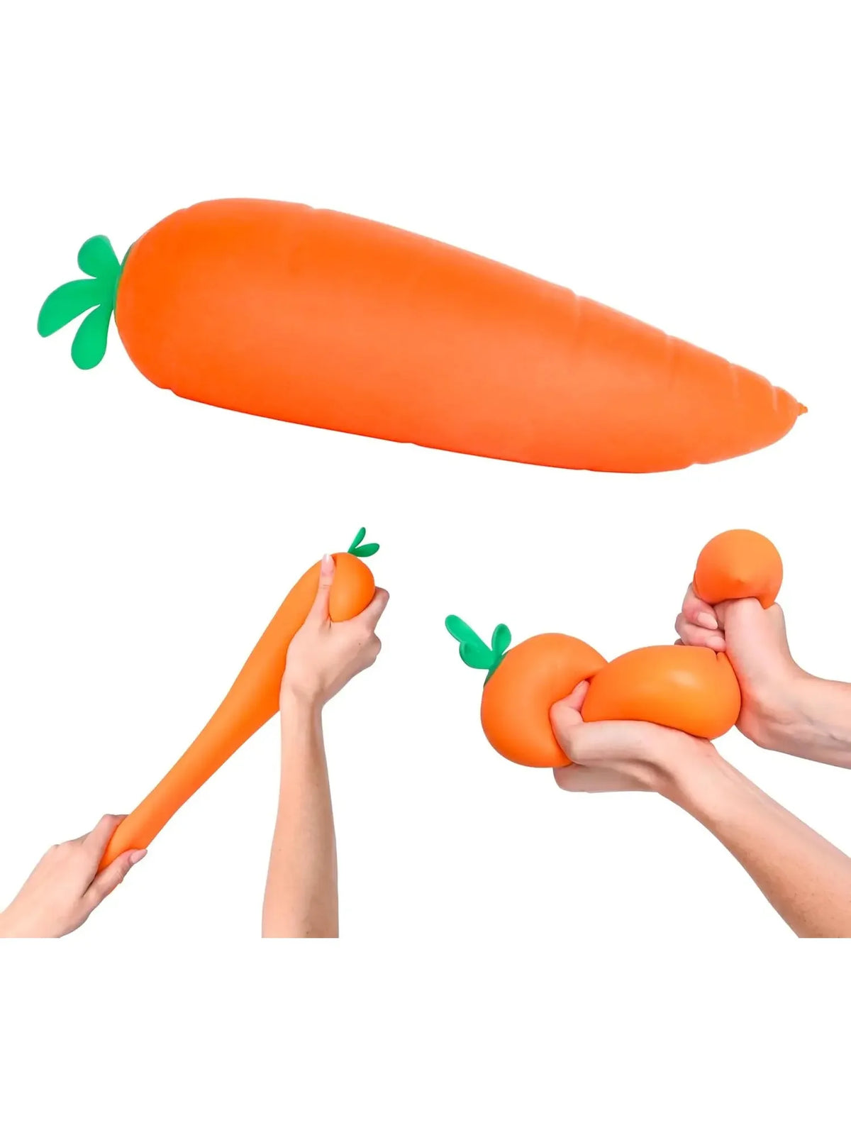 1pc Squishy Carrot, Vegetable Shaped Stress Relief Squishy