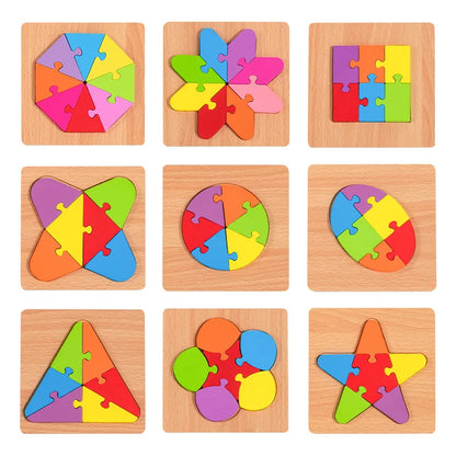 Puzzles Board Math Game Montessori Baby Learning Educational For Kids Toys