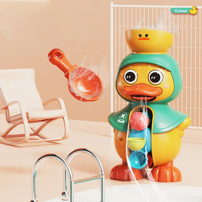 Kids Shower Bath Toys Cute Duck Bathtub Toys