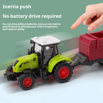 1pcs Simulation Farm Vehicles Mini Car Model Engineering Car
