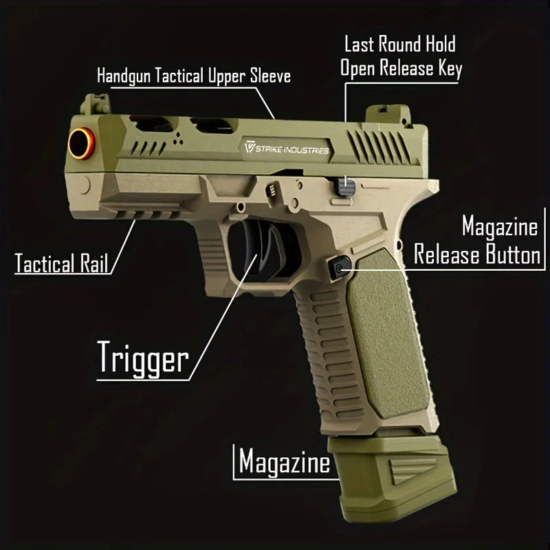SIG17 Shell Ejecting Toy Gun Continuous Firing