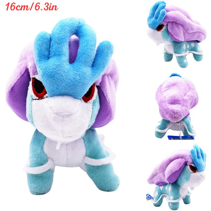 Pokemon Chikorita Togepi Marill Wooper Politoed Furret Plush Toys