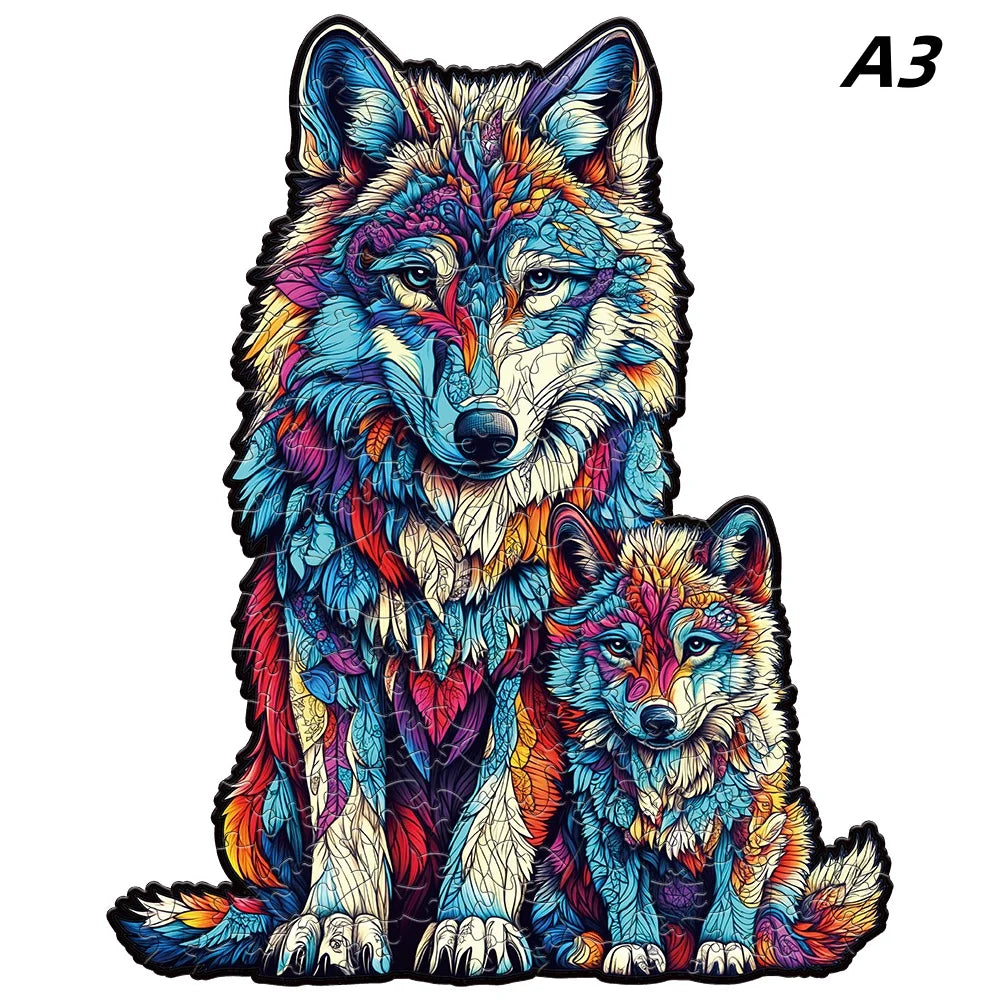 Jigsaw Puzzle Mysterious Animal Puzzles Dog Puzzles