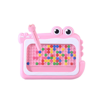 Montessori Magnetic Drawing Board Kids Color Cognition Toy