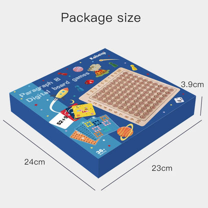 99 Multiplication Table Math Toy Montessori Educational Wooden Board