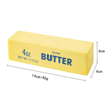 14/24CM Butter Stick Fidget Toys Squishy Elastic Cheese Stick